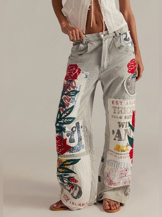 We The Free Denim - Free People X We The Free Lost And Found Boyfriend Jeans